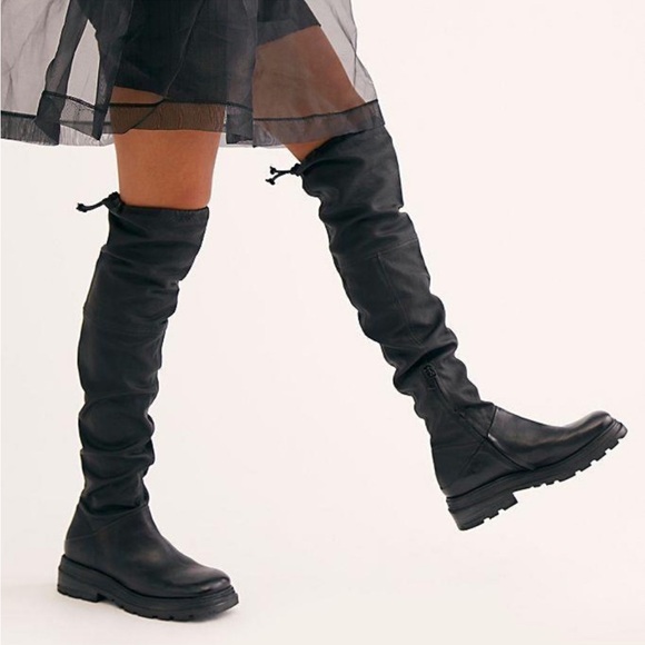 Free People x AS98 Rae Second Skin Over the Knee Boot NWT Size 6 - Picture 1 of 17